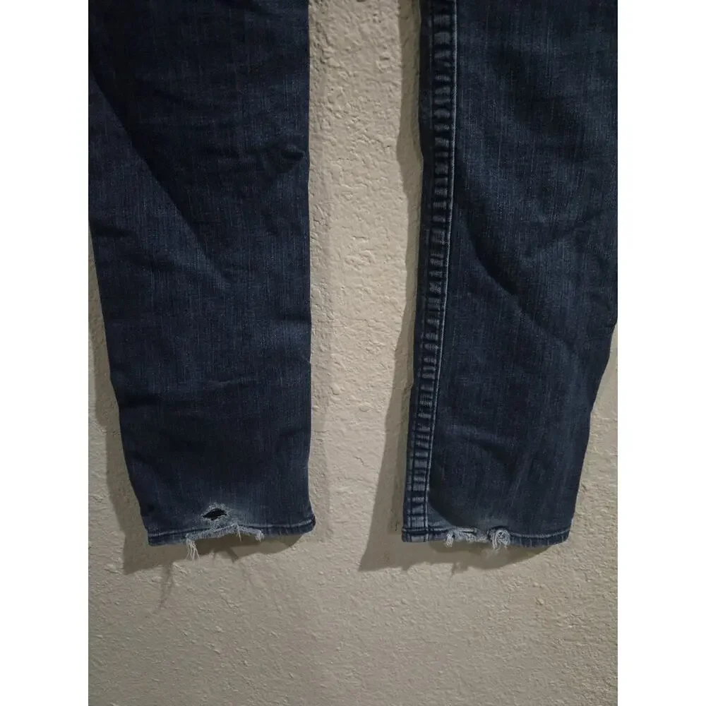 True Religion Women Skinny Denim Jeans, Flap Pockets, Size 27 - Picture 5 of 8